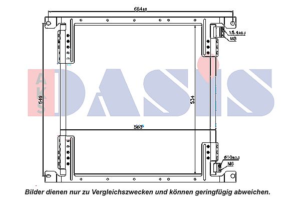 AKS DASIS Kondensaator,kliimaseade 132012N